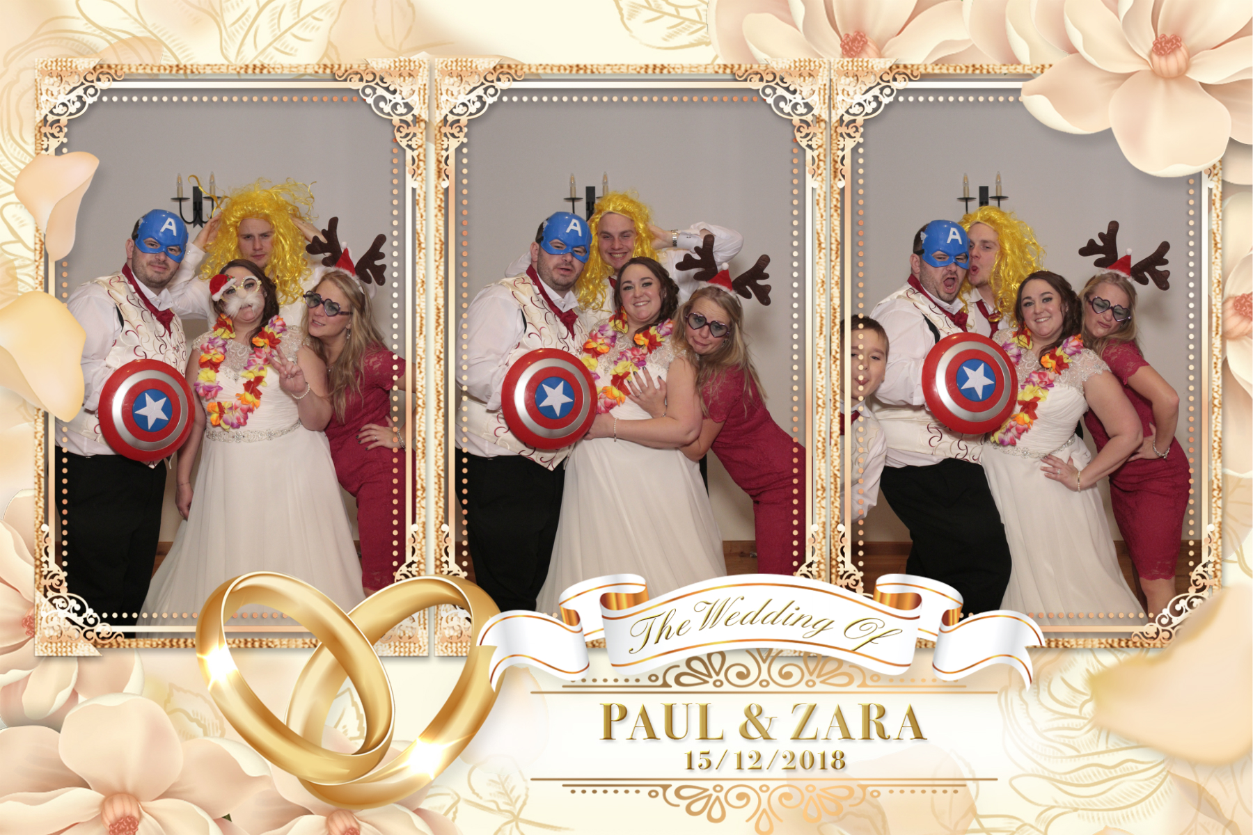 Paul & Zara's Wedding | View more photos from the event at gallery.myphotoboothexperience.co.uk/u/MyPhotoBoothExperienceLtd/Paul-Zaras-Wedding